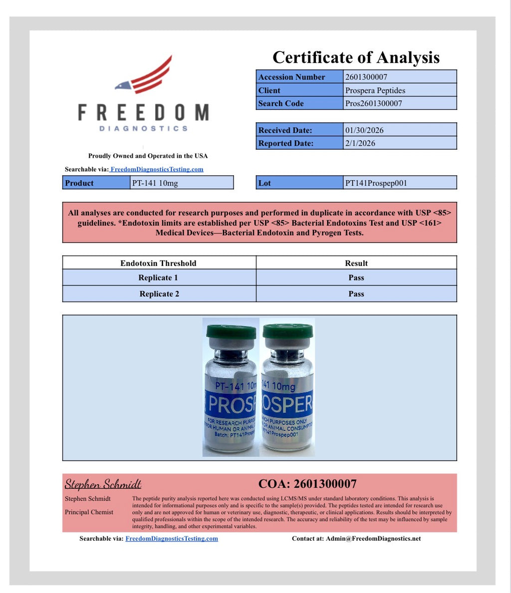 PT-141 10mg (Kit - 10 vials)